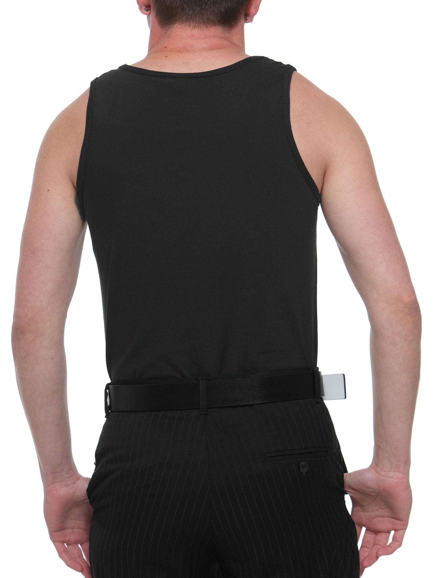 MagiCotton Full Compression Binding Tank. FTM Chest Binders for Trans Men  by Underworks