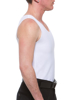 Underworks FTM affordable High Power Compression White Chest Binder Tank Top