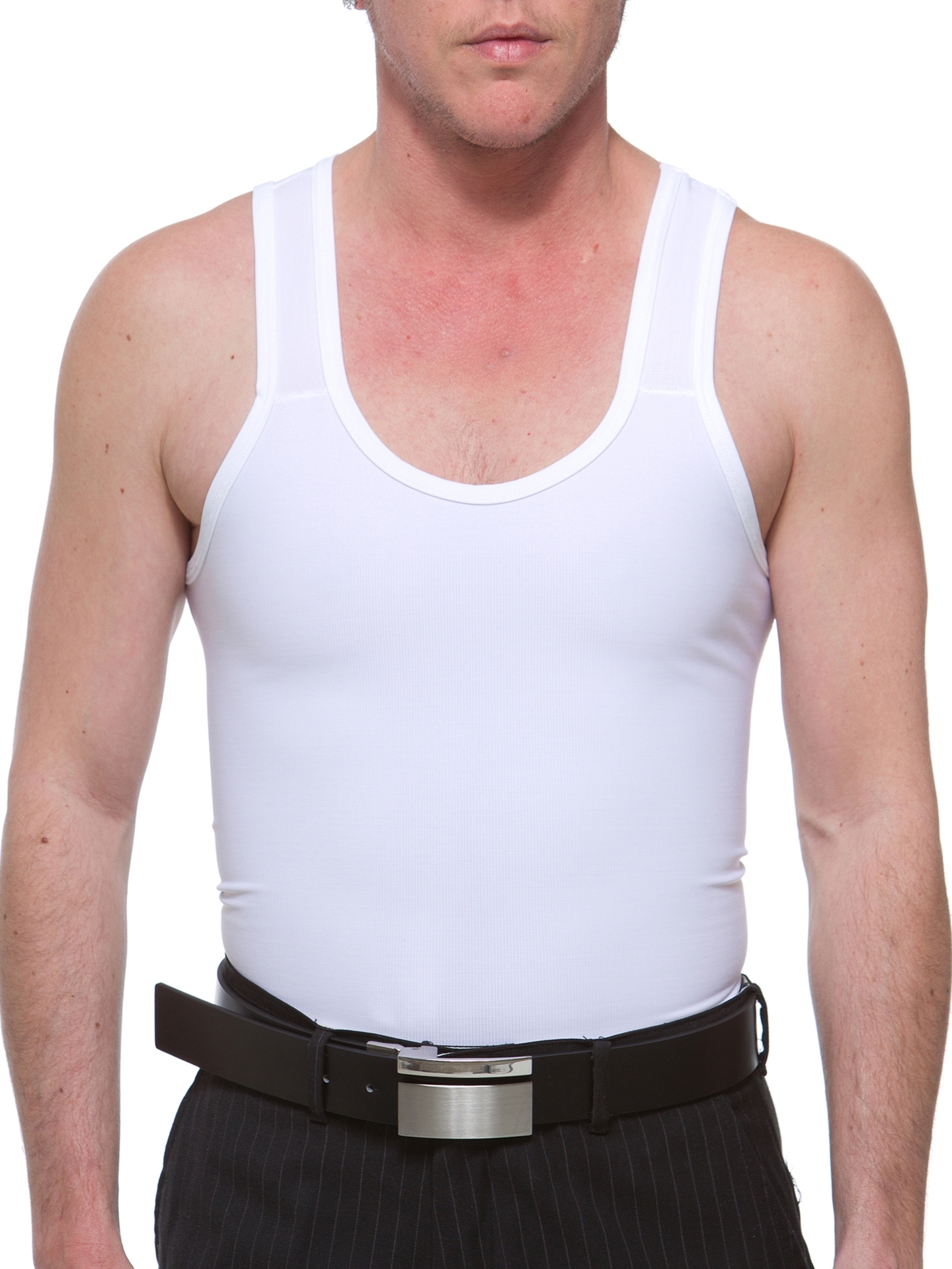 Underworks FTM Compression Body Shirt - White - XS